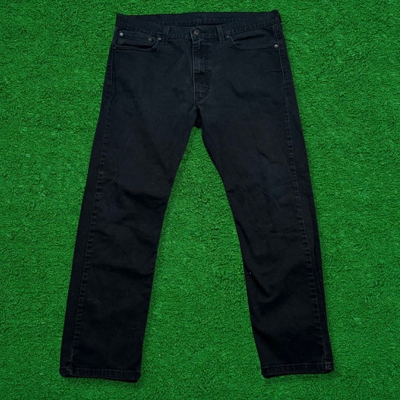 Levi's 514 Slim Fit Black Jeans - Picture 2 of 4